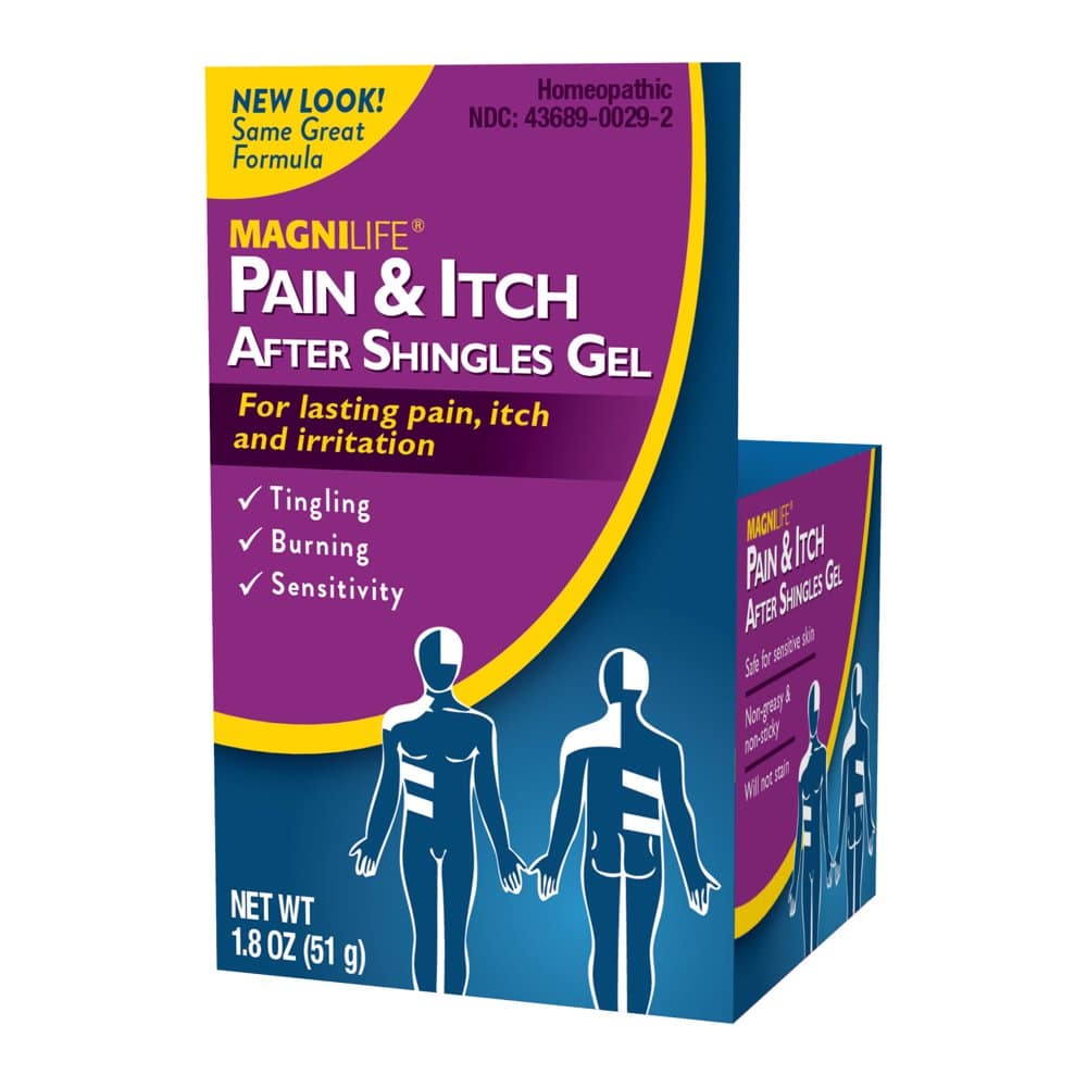 2 Pack MagniLife Pain &  Itch After Shingles Gel