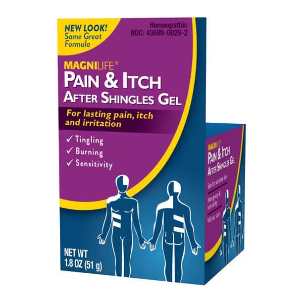 6 Pack MagniLife Pain &  Itch After Shingles Gel