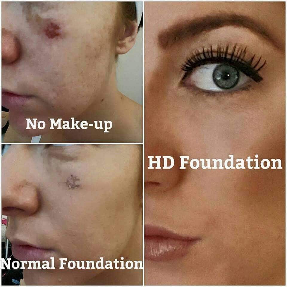 Another example of the amazing coverage from our HD foundation! Look ...