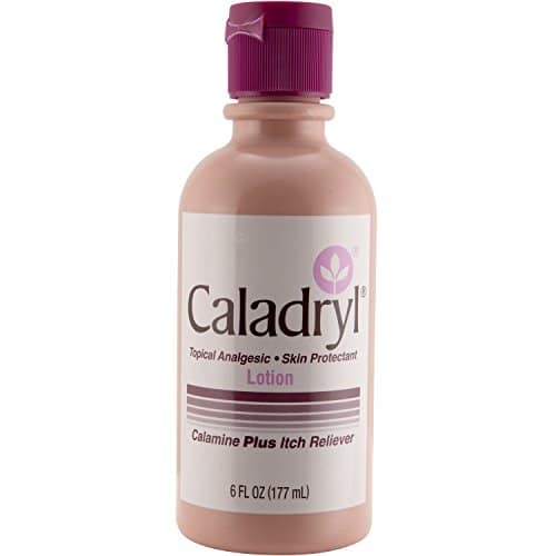 Caladryl Pink Calamine Skin Protectant Plus Itch Relief, 6 Ounce Bottle ...