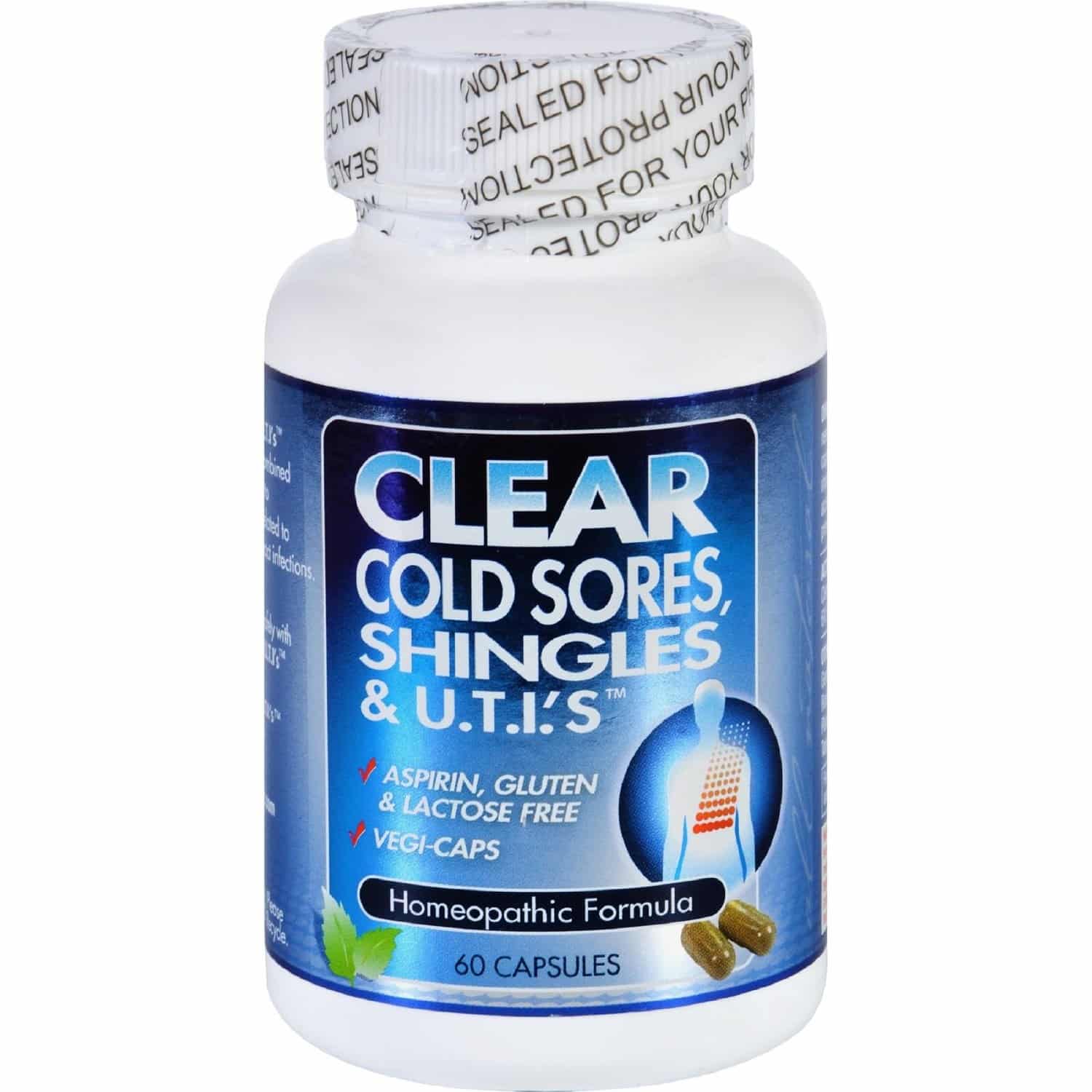 Clear Products Clear S.H.U.T.I. Shingles Relief, 60 Ct