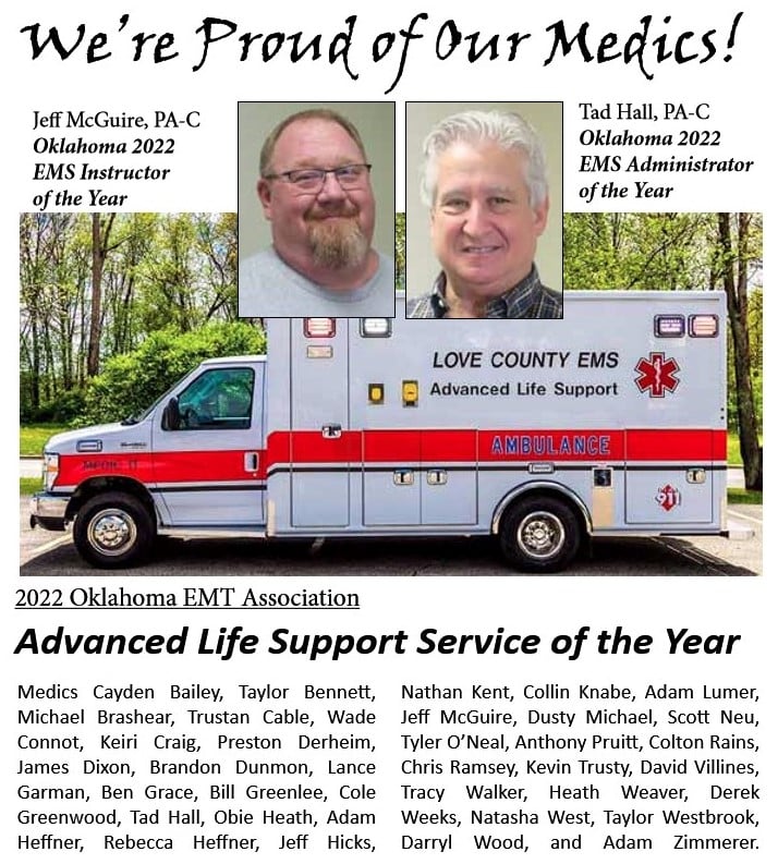 Emergency Services Instructor of Year: Jeff McGuire, PA