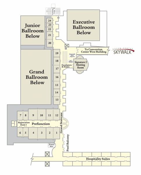 Floor Plan Orlando Convention Center Map