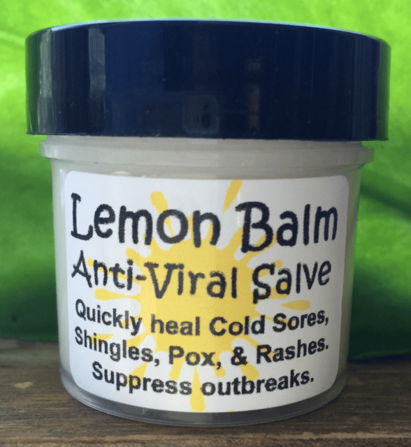 Lemon Balm Cold Sore and Shingles Salve 1 Oz Quickly Soothe Blisters ...