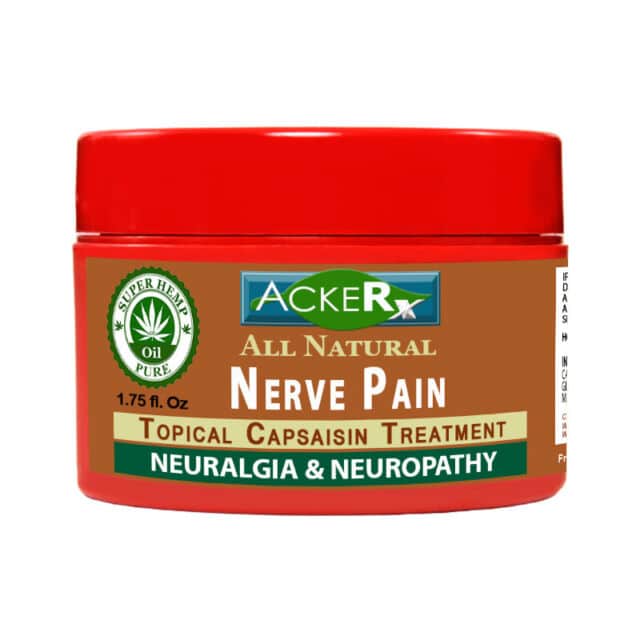 .Nerve Pain Capsaicin Topical Treatment All NATURAL