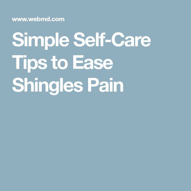 Pin on shingles treatment