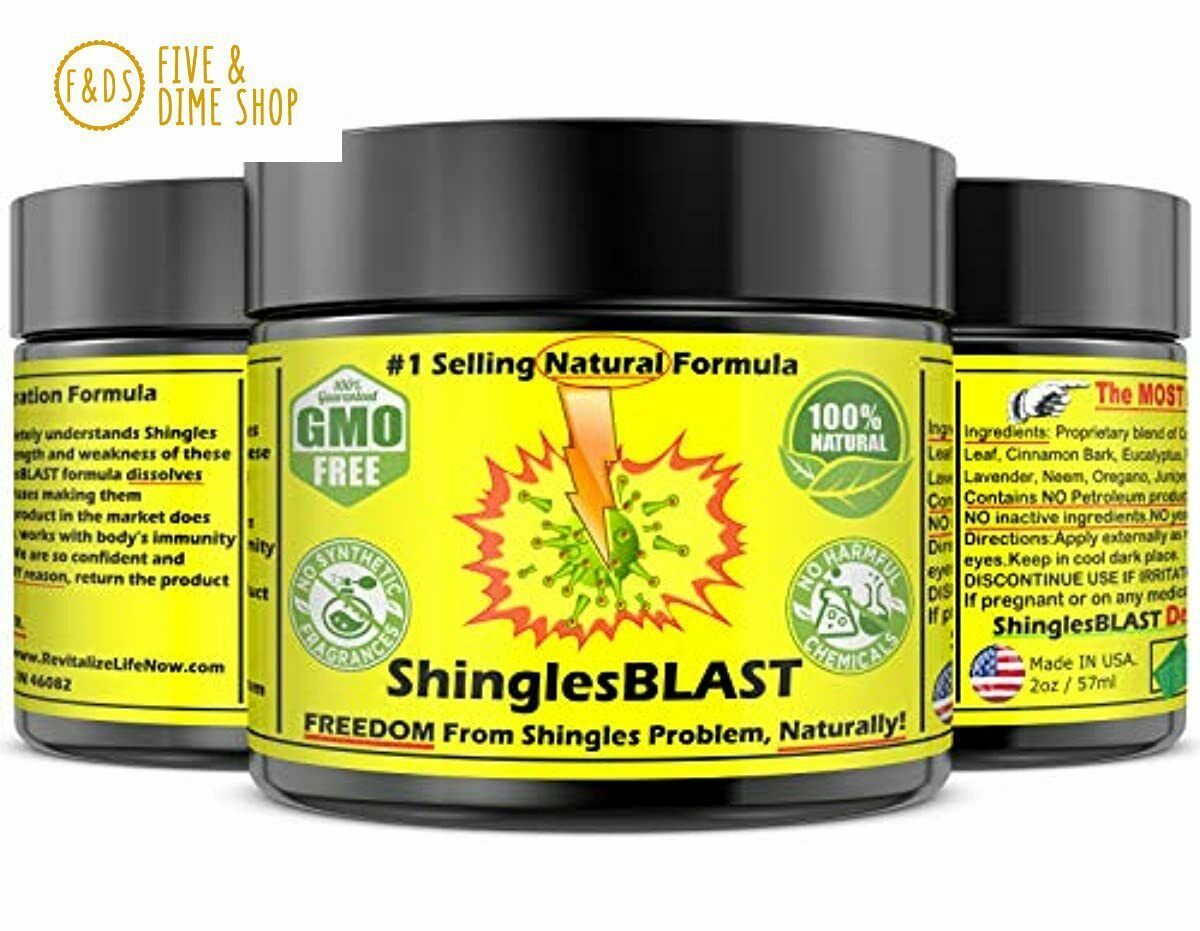 Shingles Treatment Cream Shingles Relief Pain Nerve 100% Natural Plant ...