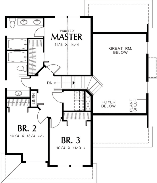 Traditional Style House Plan