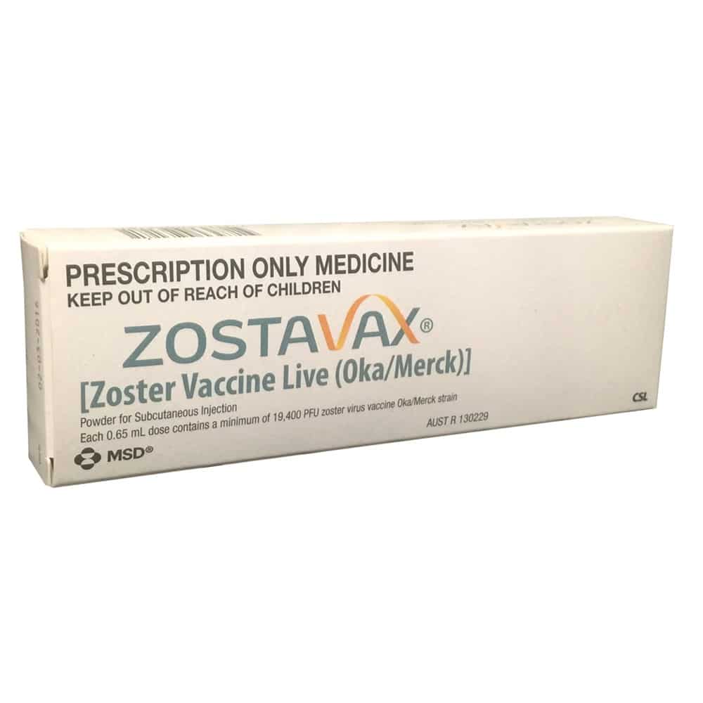 Vaccine Zostavax Shingles Zoster Virus RD